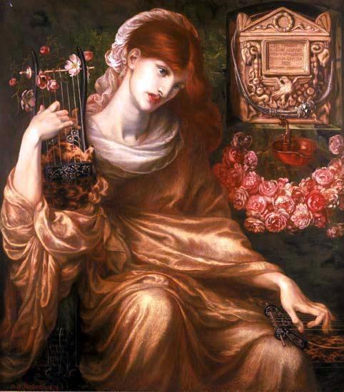 Dante Gabriel Rossetti Roman Widow oil painting picture